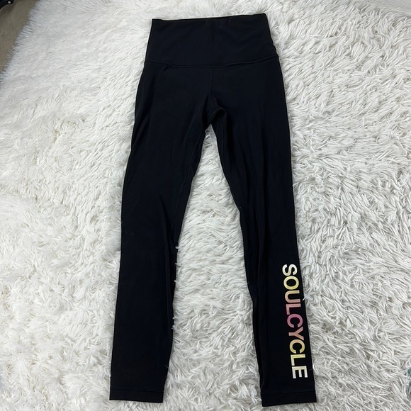 Lululemon Align Pant II *25" Black SoulCycle Collab - Picture 1 of 6